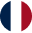 Round French Flag